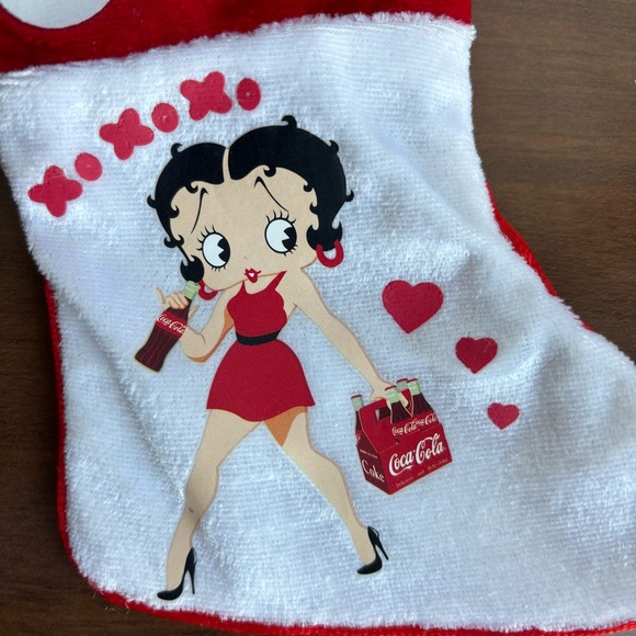 Kurt S. Alder Mini Betty Boop Coca-Cola Stocking - Picture 3 of 5